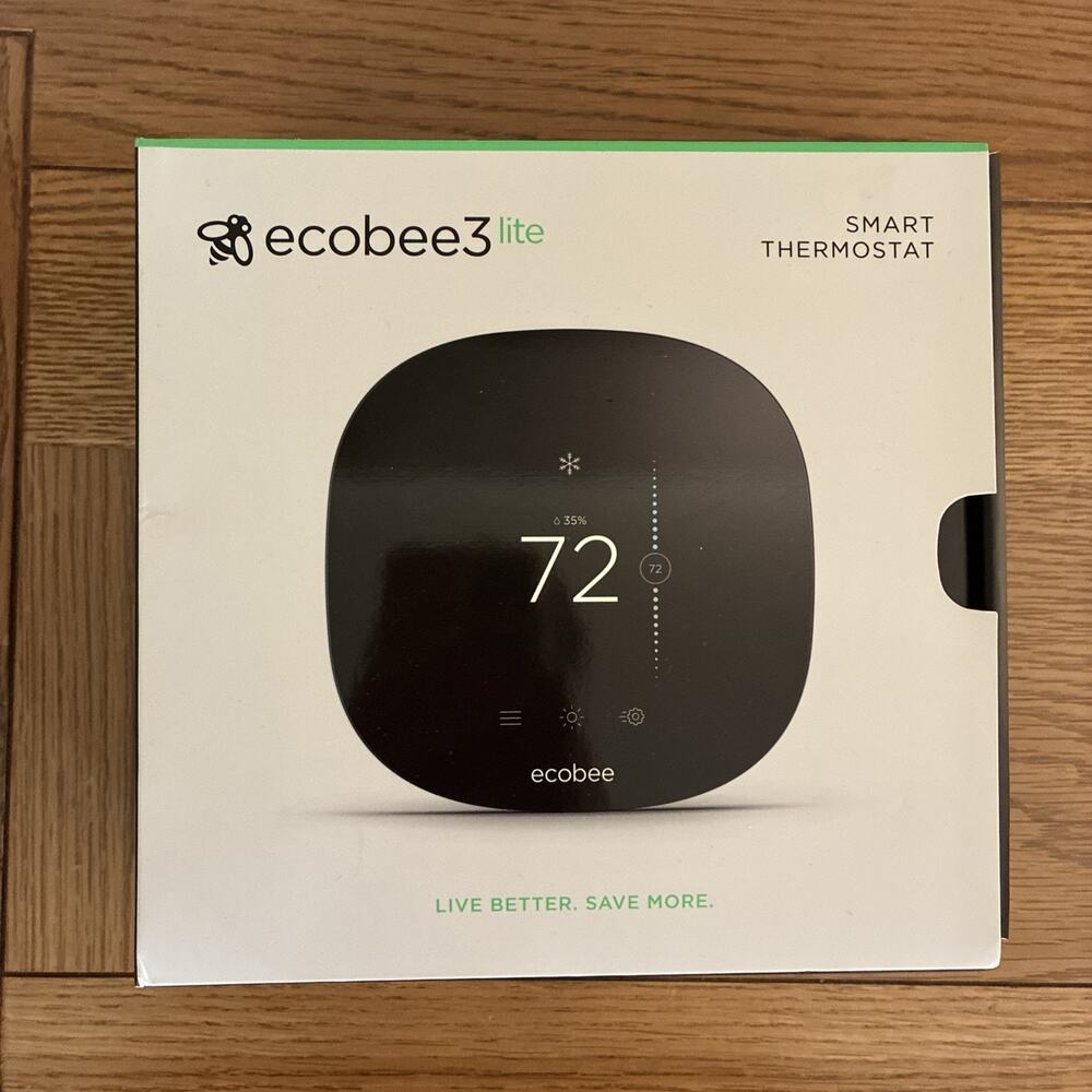 ecobee3 lite Smart Thermostat - Black‎ (EB-STATE3LT-02) NEW